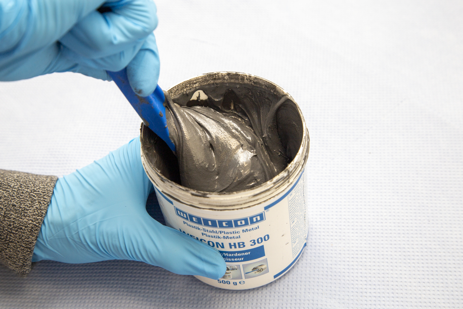 WEICON HB 300 | sistema de resina epoxi resistente a altas temperaturas para reparaciones y moldeo