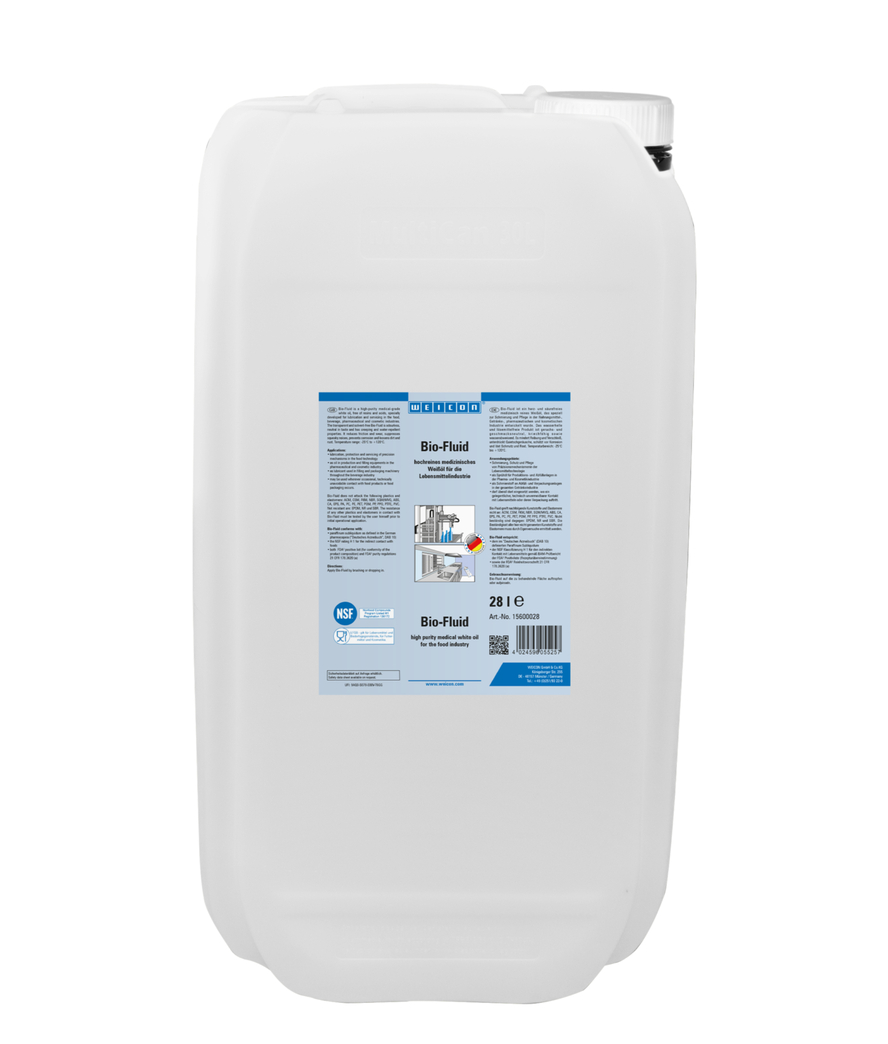 Bio-Fluid | Aceite lubricante y de mantenimiento para la industria alimentaria NSF H1