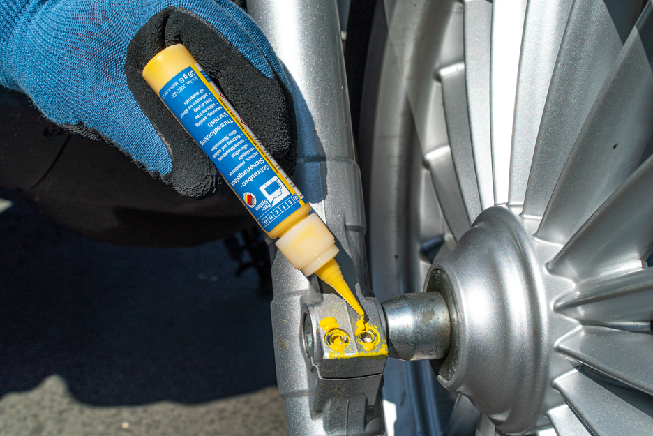 WEICON Lacre de Seguridad | Lacre de seguridad al agua para fijar, marcar y sellar roscas