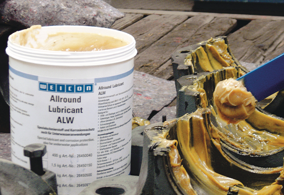 AL-W Grasa de Alto Rendimiento | Lubricante especial también para aplicaciones subacuáticas