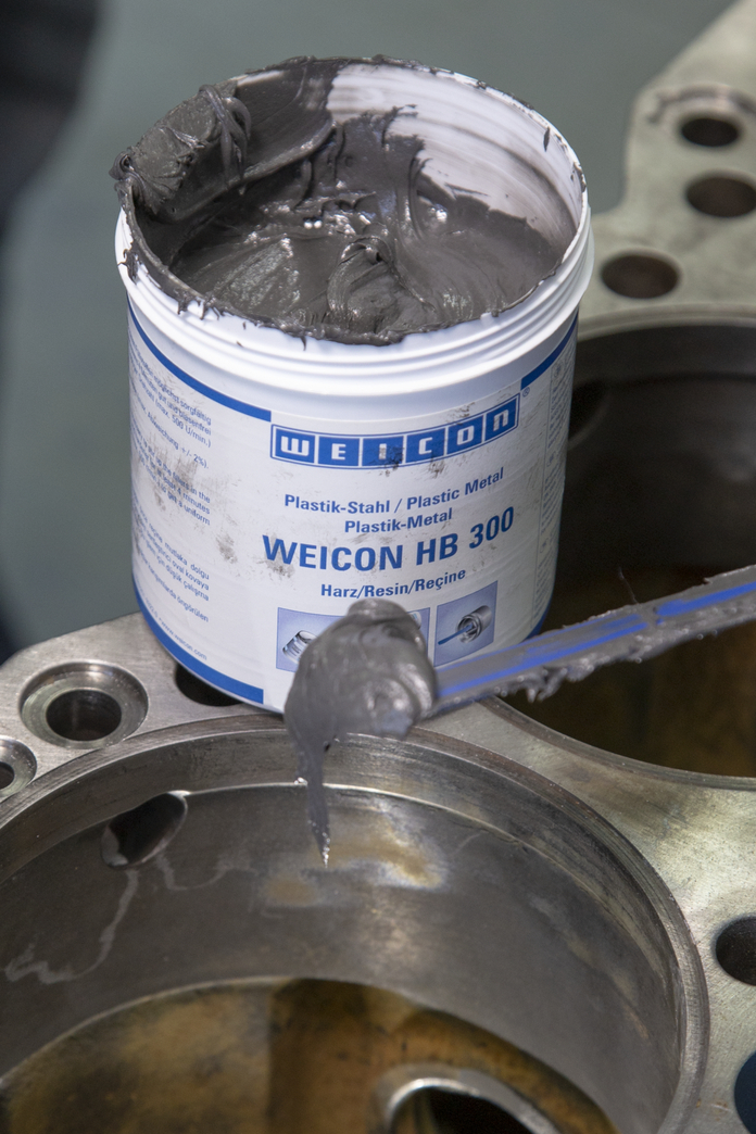 WEICON HB 300 | sistema de resina epoxi resistente a altas temperaturas para reparaciones y moldeo