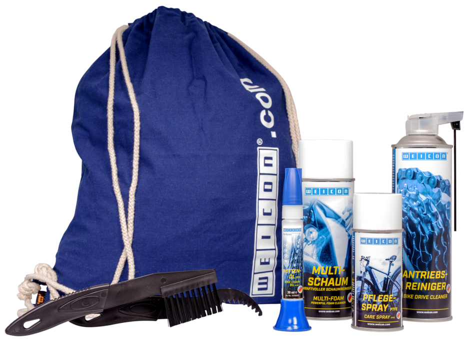 Kit de mantenimiento para bicicletas (4 piezas) | para todo tipo de bicicletas