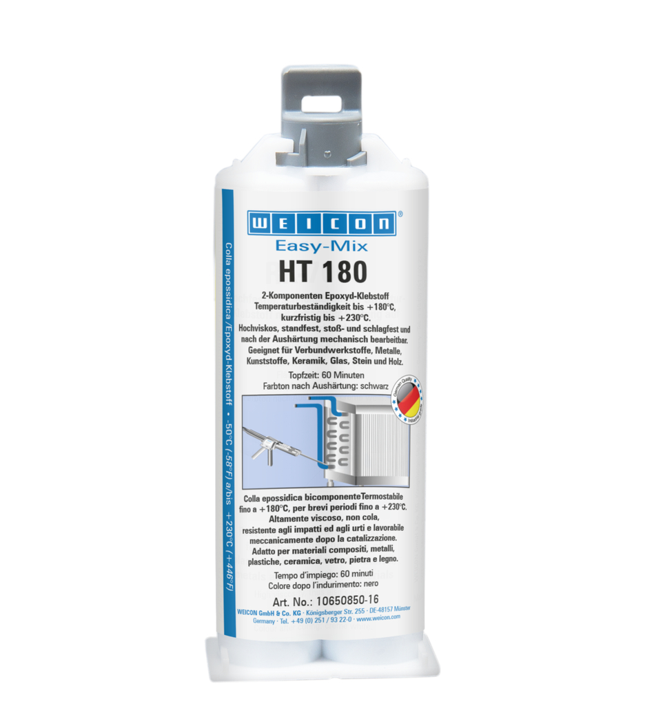Easy-Mix HT 180 Adhesivo Epoxi | Adhesivo epoxi resistente a altas temperaturas hasta 180°C