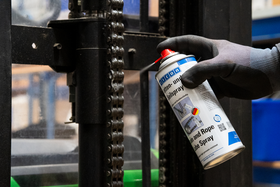 Spray Cadenas y Cables | lubricante adhesivo transparente
