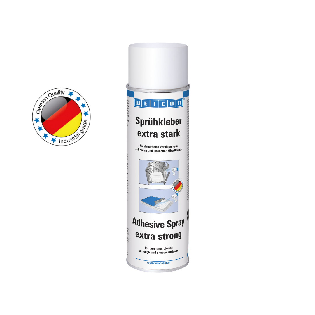 Spray Adhesivo extra fuerte | adhesivo de contacto pulverizable para el pegado fuerte y permanente de fieltro, cuero artificial y materiales aislantes