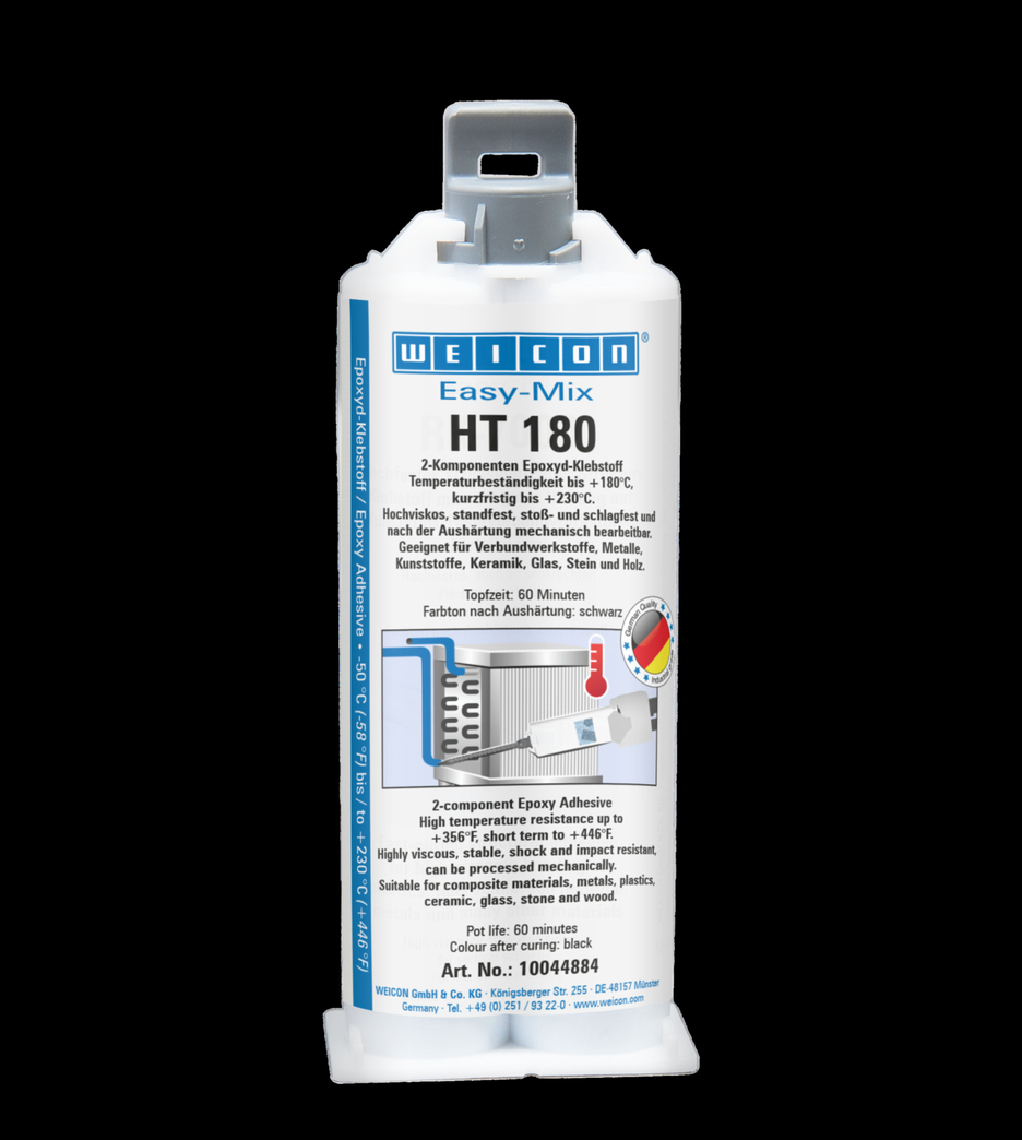 Easy-Mix HT 180 Adhesivo Epoxi | Adhesivo epoxi resistente a altas temperaturas hasta 180°C