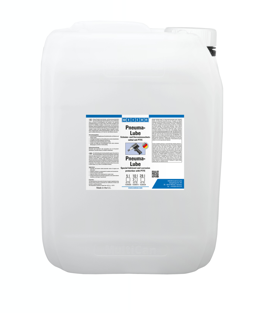 Pneuma-Lube | lubricante con PTFE para herramientas neumáticas Pneuma-Lube | lubricante con PTFE para herramientas neumáticas