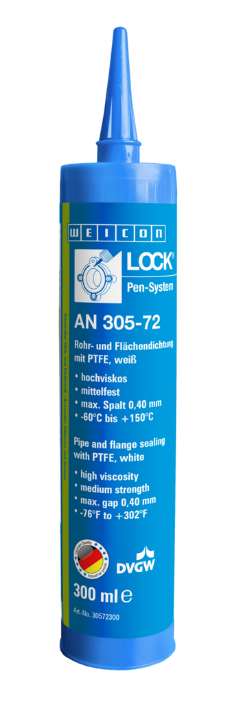 WEICONLOCK® AN 305-72 Sellado de Tubos y Bridas | con PTFE, resistencia media, con homologación para agua potable