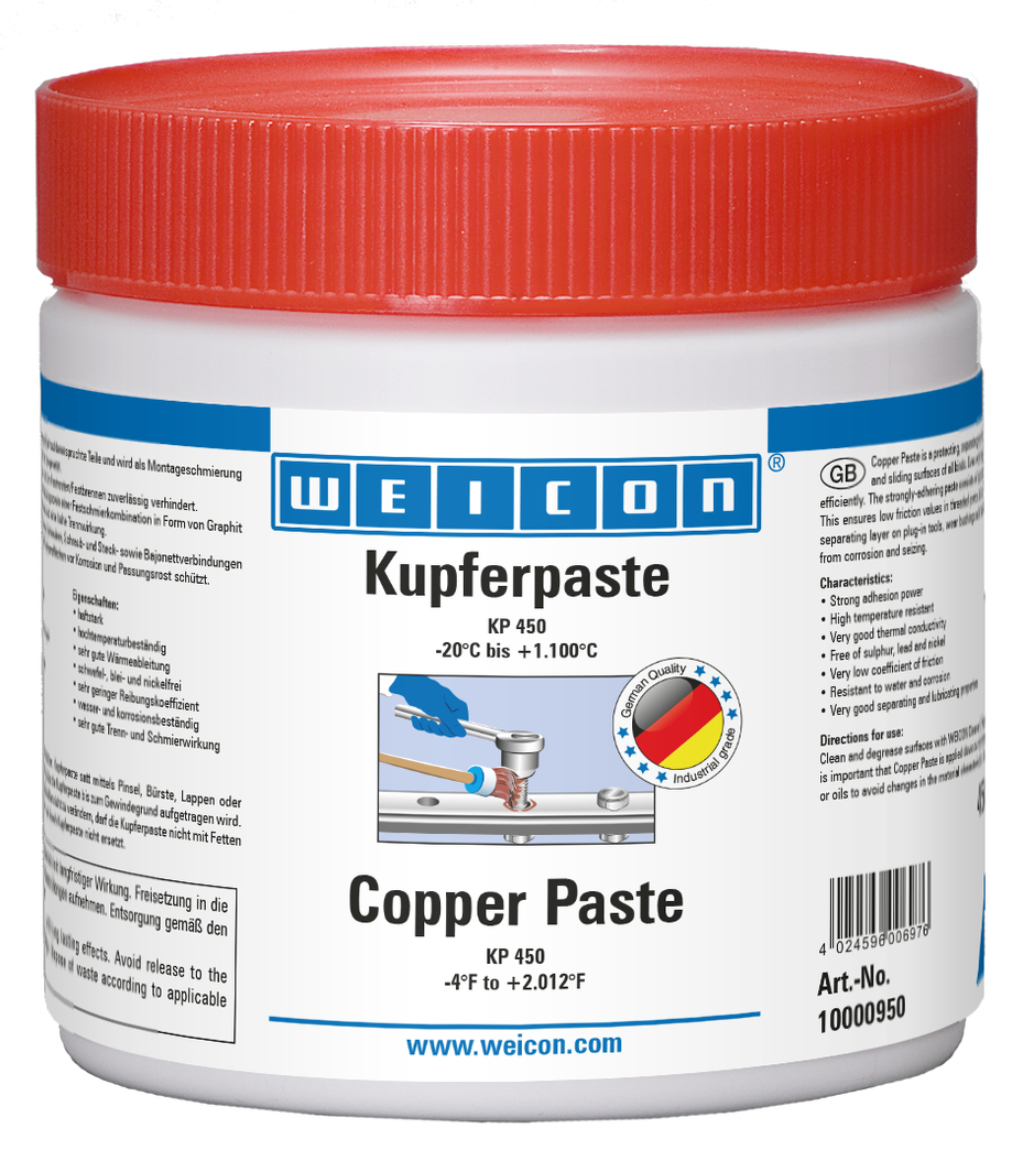 Pasta de Cobre | pasta lubricante y desmoldeante a base de cobre