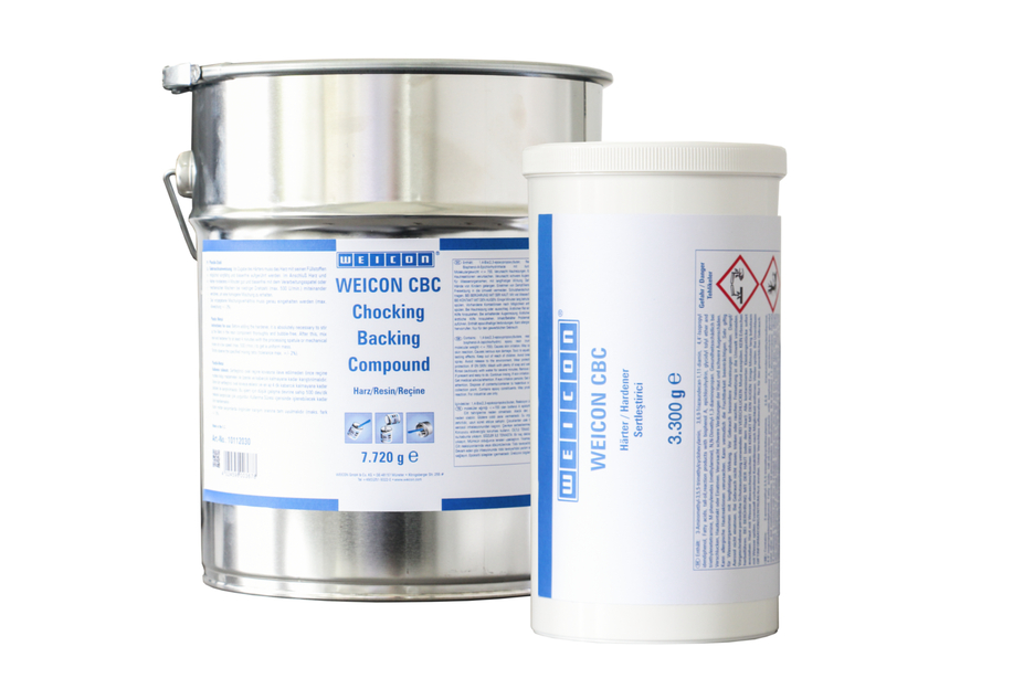 WEICON CBC | sistema de resina epoxi rellena de aluminio para el moldeo y la compensación de huecos, con certificación ABS