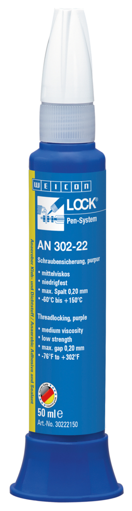 WEICONLOCK® AN 302-22 Fijación de Tornillos | baja resistencia, viscosidad media