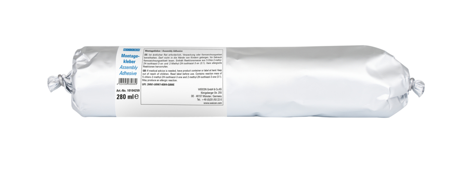 WEICON Green Tube Adhesivo de Montaje | potente adhesivo universal para interiores y exteriores