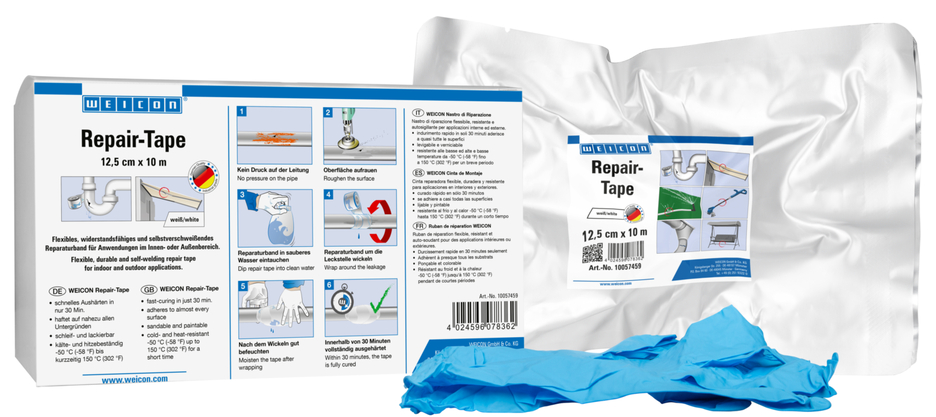 Cinta de Reparación | cinta de reparación duradera y autoadhesiva, tamaño M