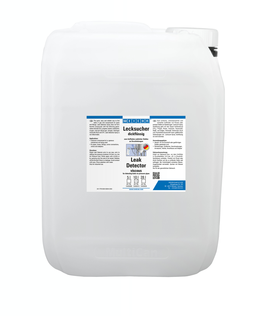 Spray Detector de Fugas «viscoso» | para localizar grietas en líneas de presión Spray Detector de Fugas «viscoso» | para localizar grietas en líneas de presión