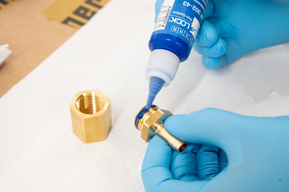 WEICONLOCK® AN 302-43 Fijación de Tornillos | resistencia media, mayor viscosidad, con aprobación de agua potable