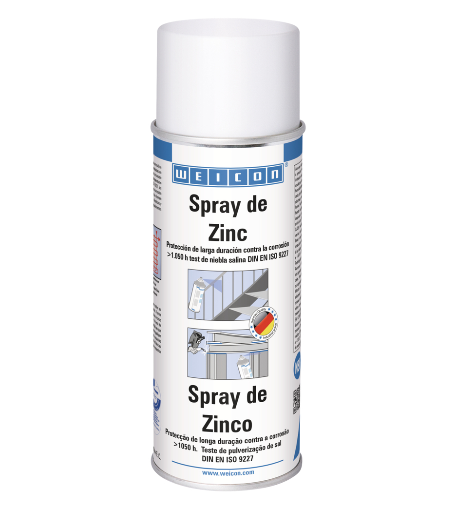 Spray Zinc | protección catódica contra la corrosión con homologación para el uso en el sector alimentario Spray Zinc | protección catódica contra la corrosión con homologación para el uso en el sector alimentario