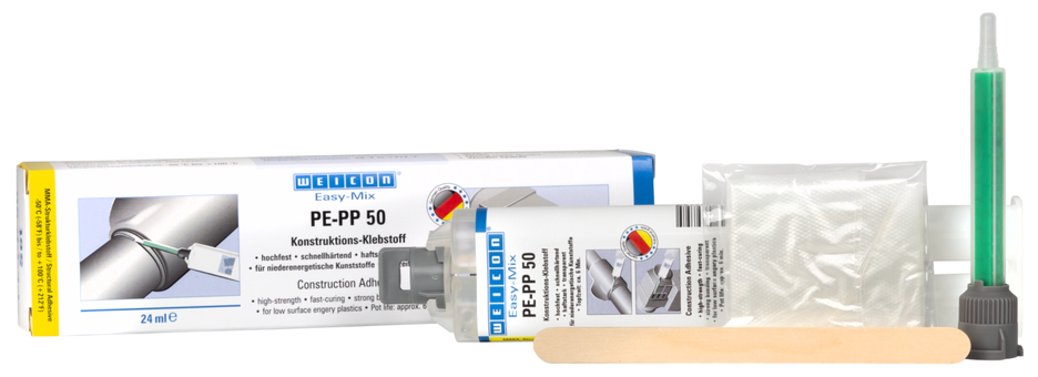 Easy-Mix PE-PP 50 | adhesivo de construcción a base de acrilato de metilo para plásticos especiales