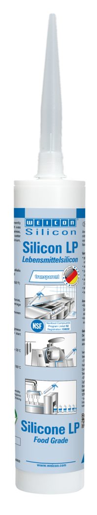 Silicona LP | sellador de elasticidad permanente para el sector de la alimentación y el agua potable