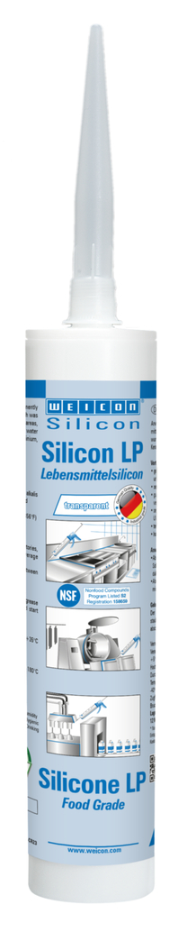 Silicona LP | sellador de elasticidad permanente para el sector de la alimentación y el agua potable Silicona LP | sellador de elasticidad permanente para el sector de la alimentación y el agua potable