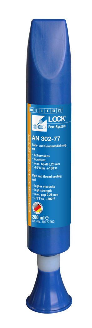 WEICONLOCK® AN 302-77 Sellado de Tubos y Bridas | para piezas roscadas grandes y bridas, alta resistencia