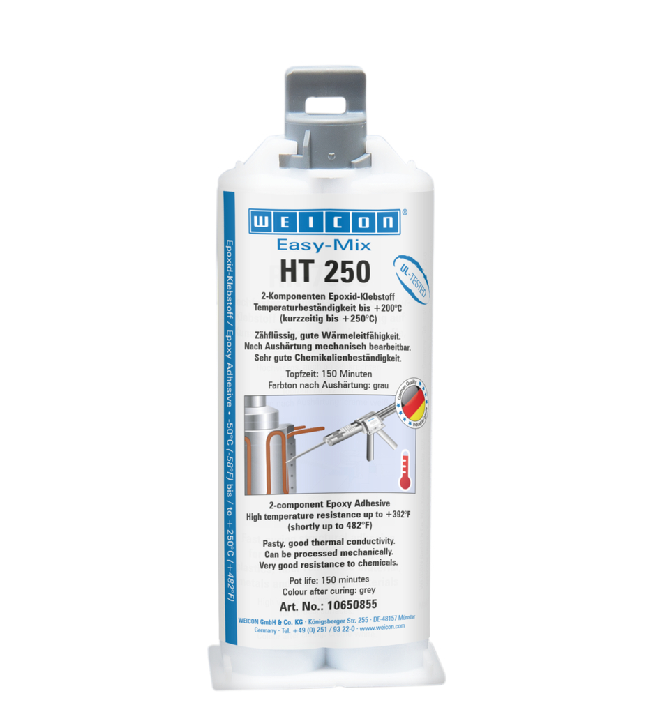 Easy-Mix HT 250 - Adhesivo Epoxi, Adhesivo epoxi resistente a altas  temperaturas hasta 250°C