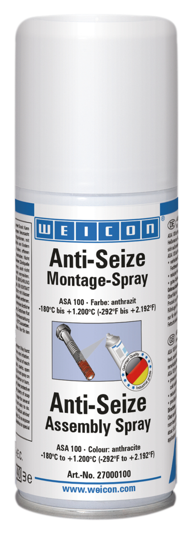 Anti-Seize Spray de Montaje | spray de montaje de lubricante y desmoldeante