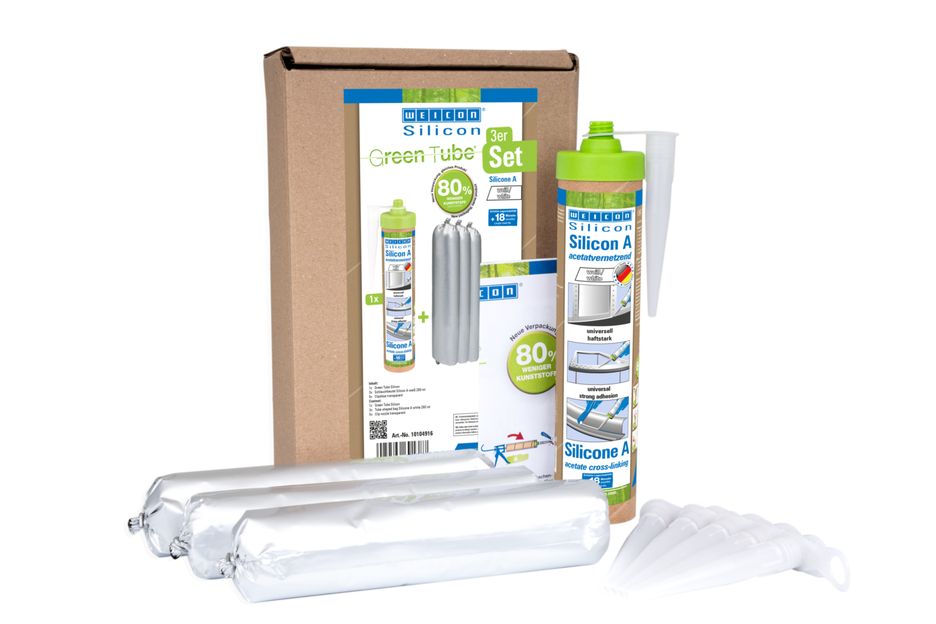 Silicona A | sellador de curado acetóxico y fungicida