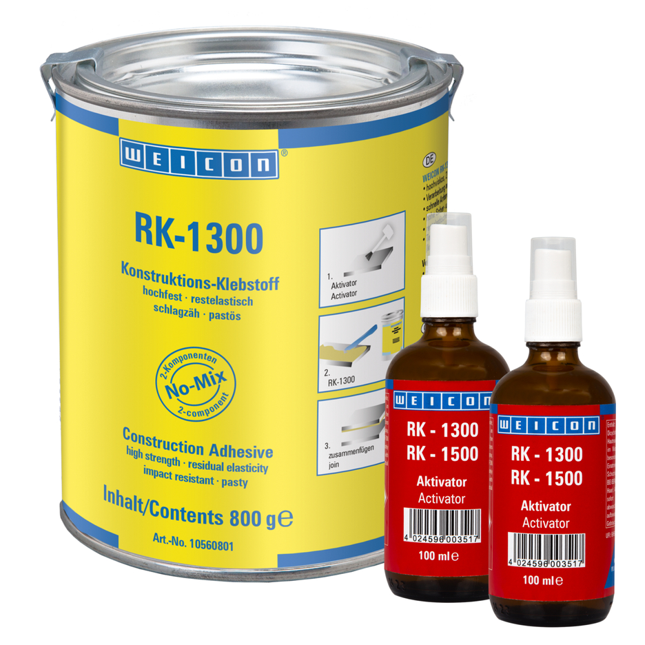 RK-1300 Adhesivo Estructural de Acrilato | adhesivo estructural acrílico, adhesivo pastoso sin mezcla