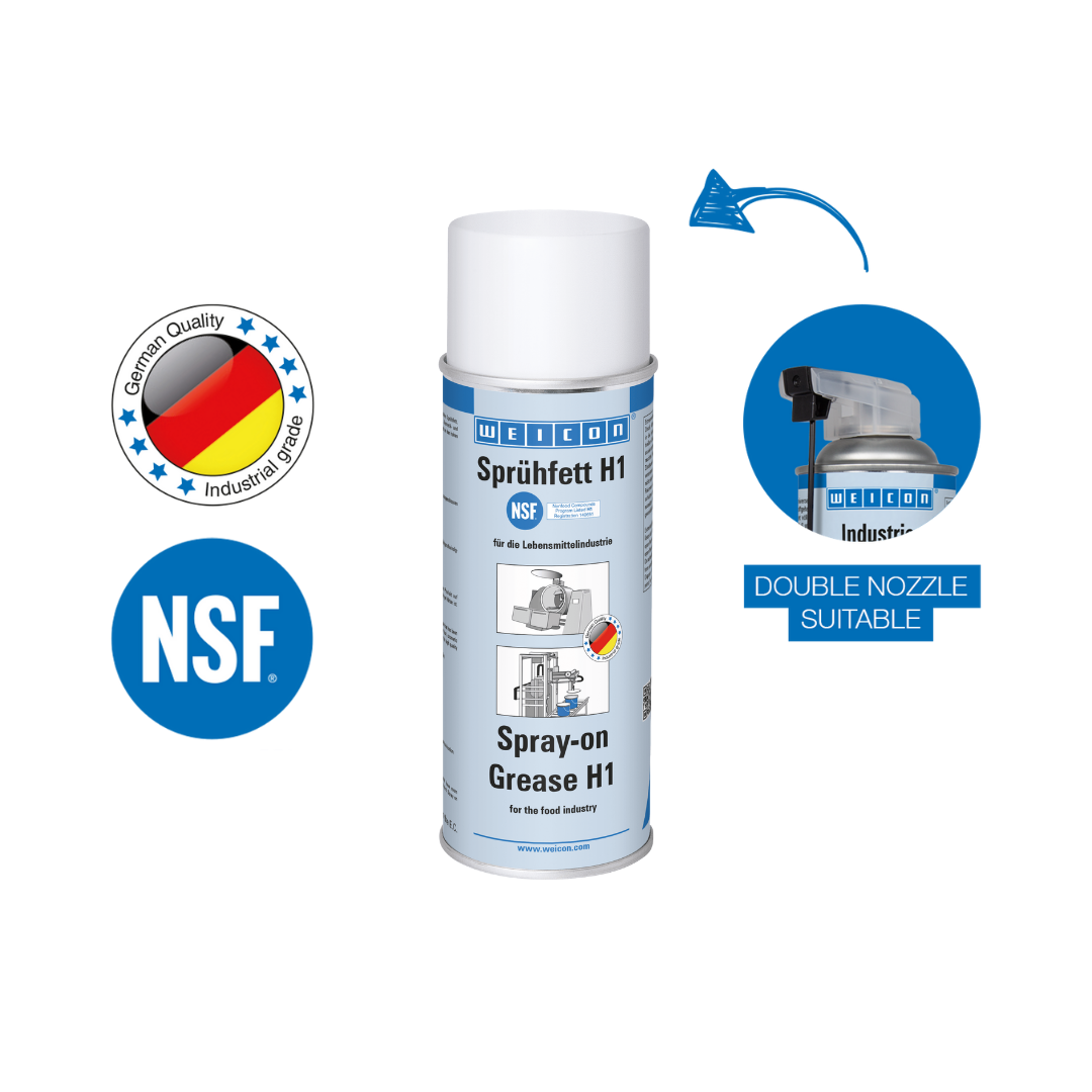 Spray Grasa H1 | lubricante para el sector alimentario NSF H1