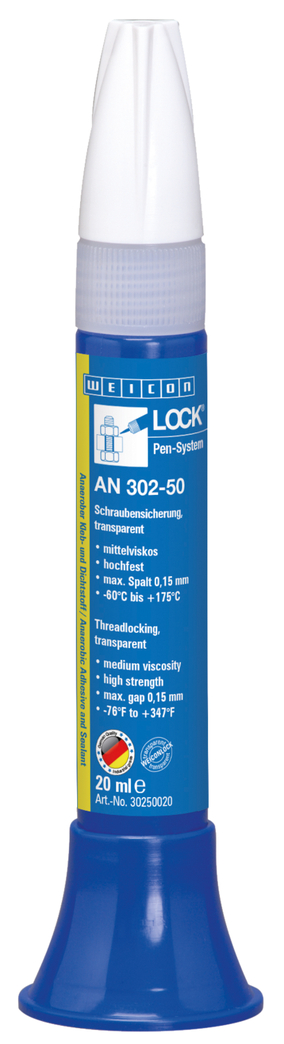 WEICONLOCK® AN 302-50 Fijación de Tornillos y Espárragos | alta resistencia, viscosidad media