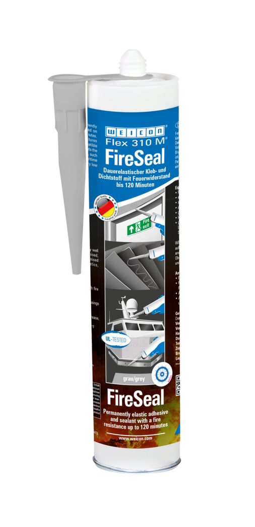 Flex 310 M FireSeal | Sellador ignífugo y permanentemente elástico a base de polímeros MS Flex 310 M FireSeal | Sellador ignífugo y permanentemente elástico a base de polímeros MS