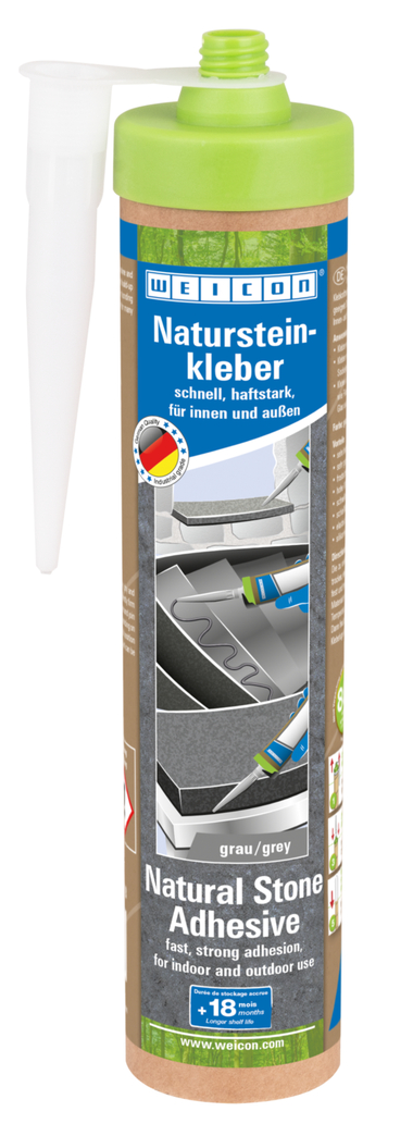 WEICON Adhesivo para Piedra Natural | para la instalación de piedra natural, roca y cerámica