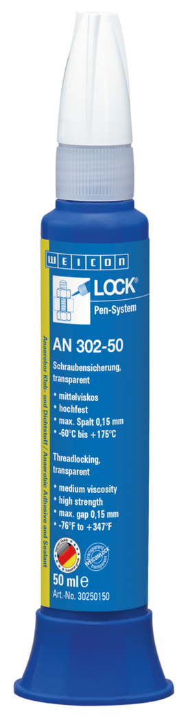 WEICONLOCK® AN 302-50 Fijación de Tornillos y Espárragos | alta resistencia, viscosidad media