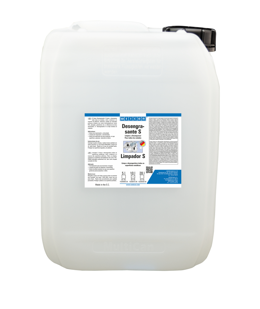 Desengrasante S | potente limpiador especial