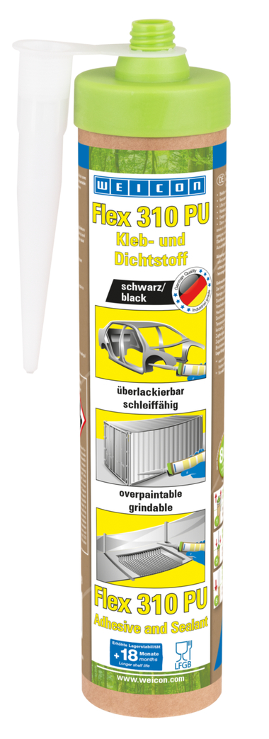 Flex 310 PU Poliuretano | adhesivo y sellador permanentemente elástico a base de poliuretano