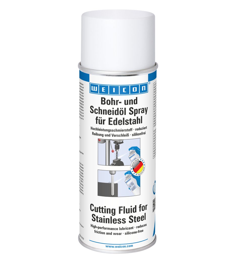 WEICON Fluido de Corte para Acero Inoxidable | Lubricante de alto rendimiento para metalurgia