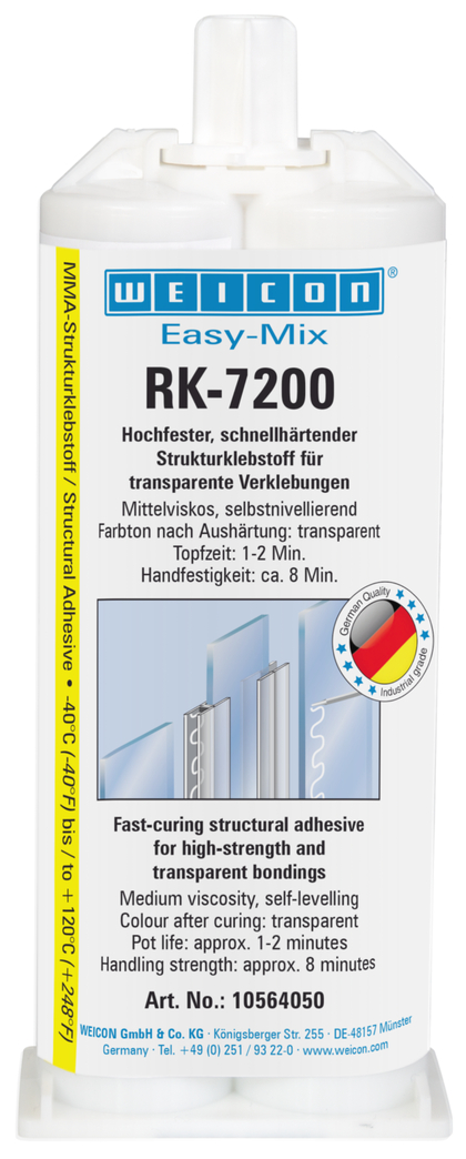 Easy-Mix RK-7200 Adhesivo Estructural de Acrilato | adhesivo acrílico estructural, resistente al impacto Easy-Mix RK-7200 Adhesivo Estructural de Acrilato | adhesivo acrílico estructural, resistente al impacto