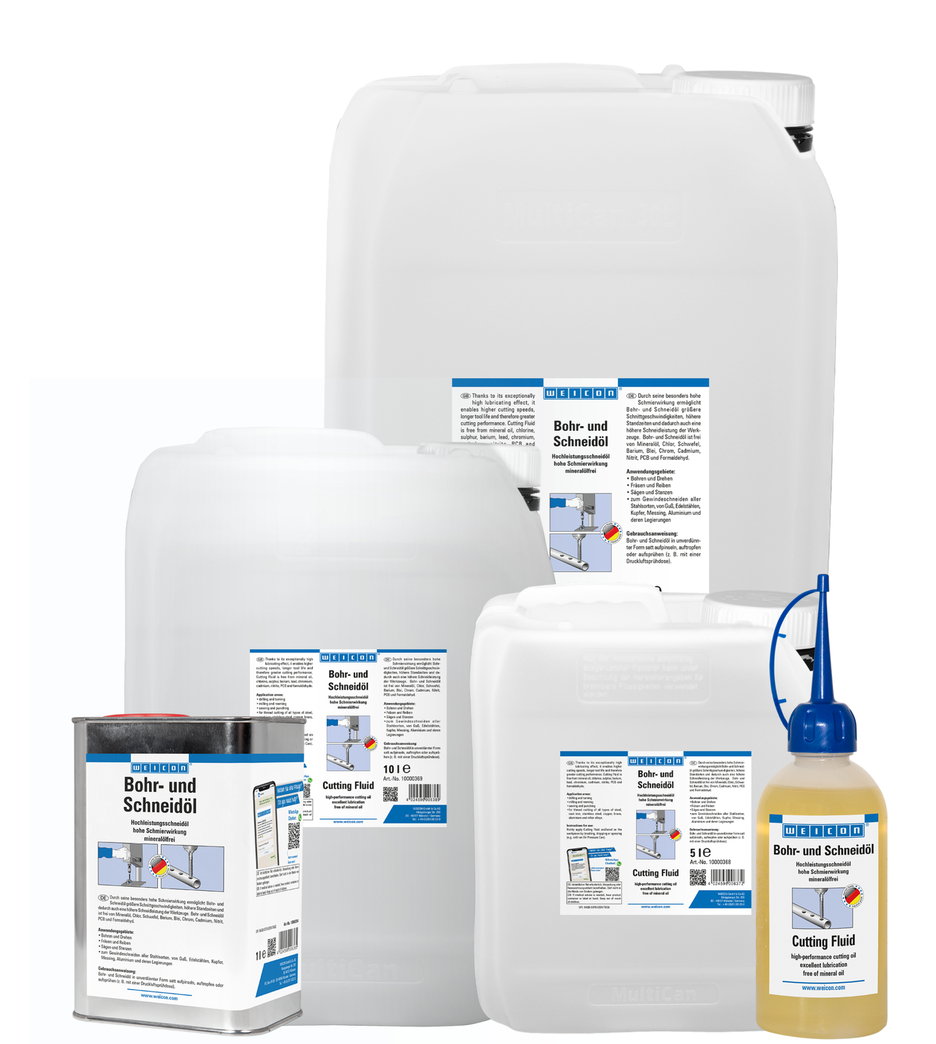 WEICON Fluido de Corte | Aceite de corte de alto rendimiento