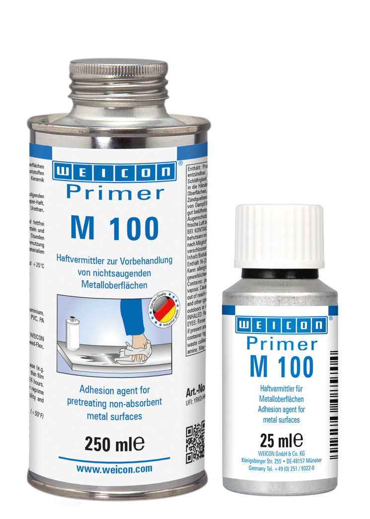 Primer M 100 | adhesivo para superficies metálicas no absorbentes
