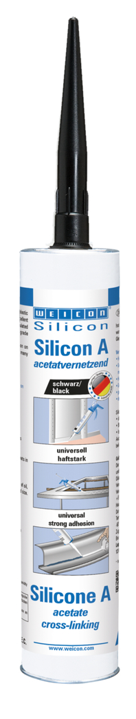Silicona A | sellador de curado acetóxico y fungicida
