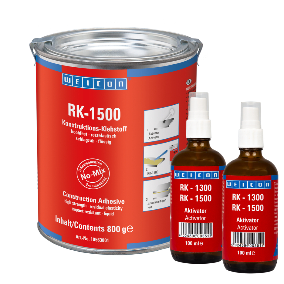 RK-1500 Adhesivo Estructural de Acrilato | adhesivo estructural acrílico, adhesivo líquido sin mezcla